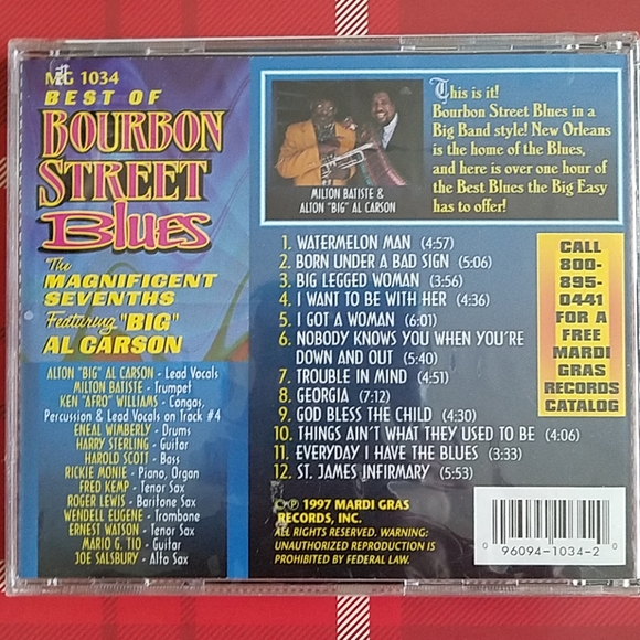 Best of Bourbon Street Blues CD - Picture 2 of 2